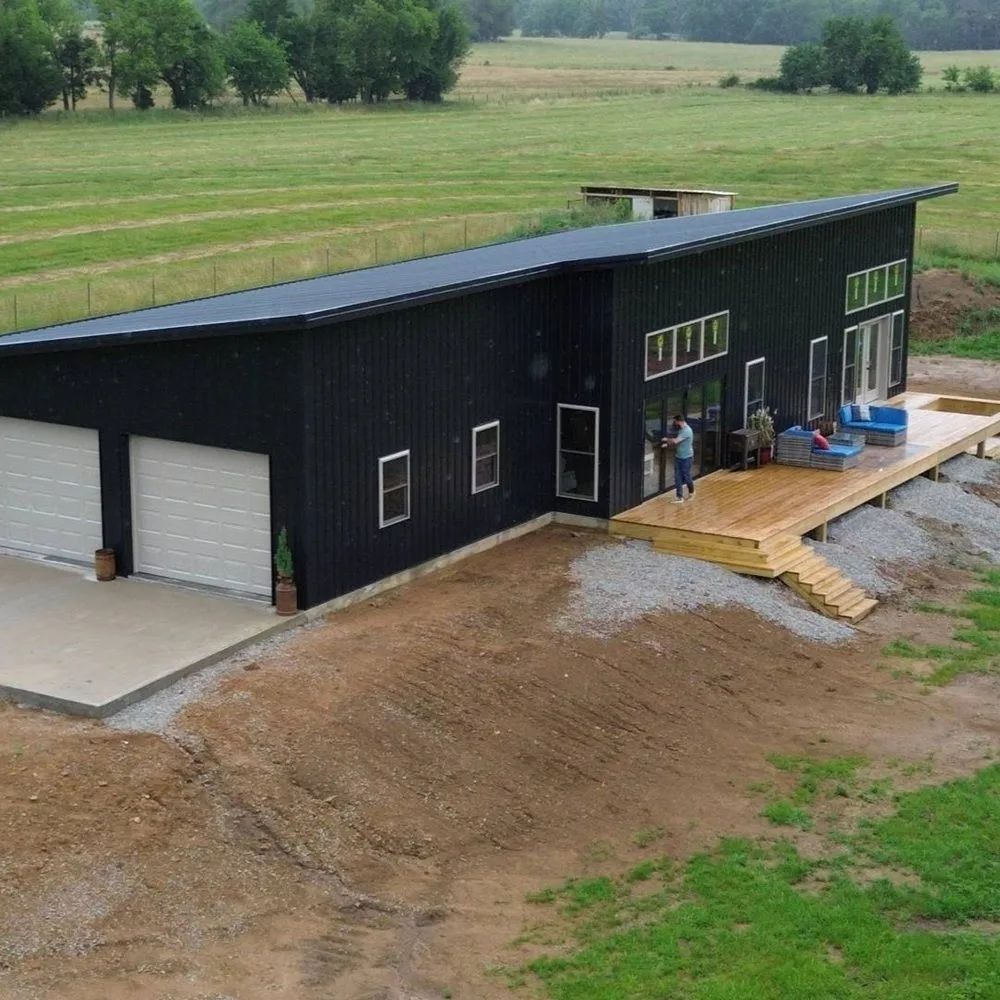 Custom home built by Solid Value Contracting near El Dorado Springs, Missouri